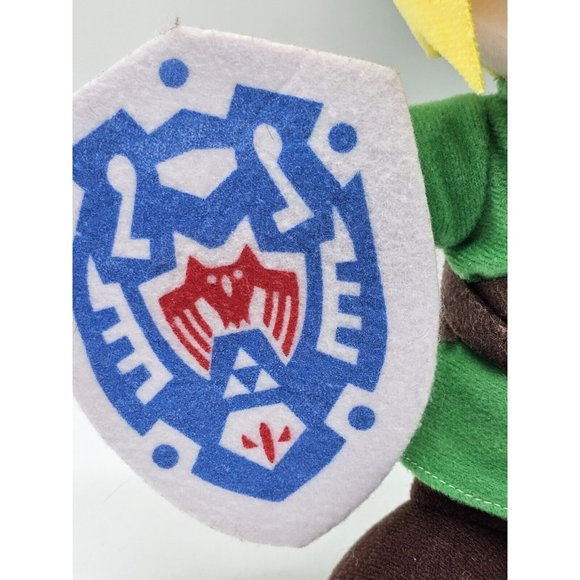 Nintendo Legend Of Zelda 12" Plush Doll With Shield And Sword - Picture 2 of 8